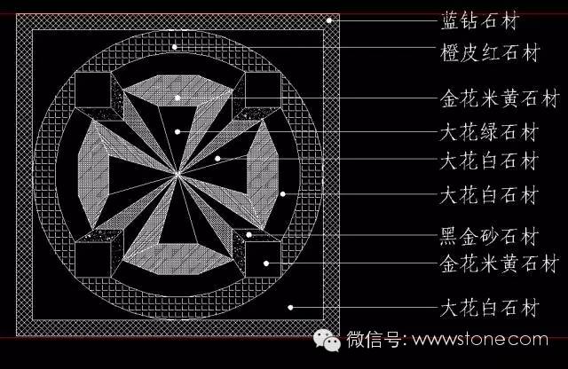 188套石材拼花cad設計圖看完以後做拼花就不怕沒思路了收藏備用