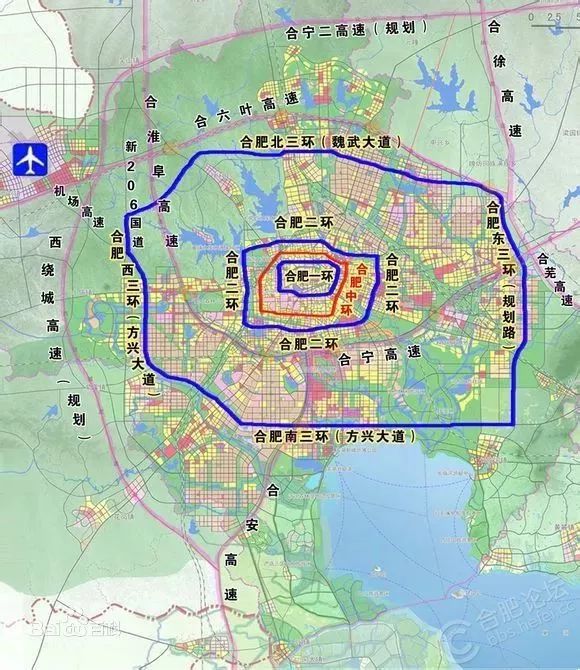 合肥三环要来规划部门回应了