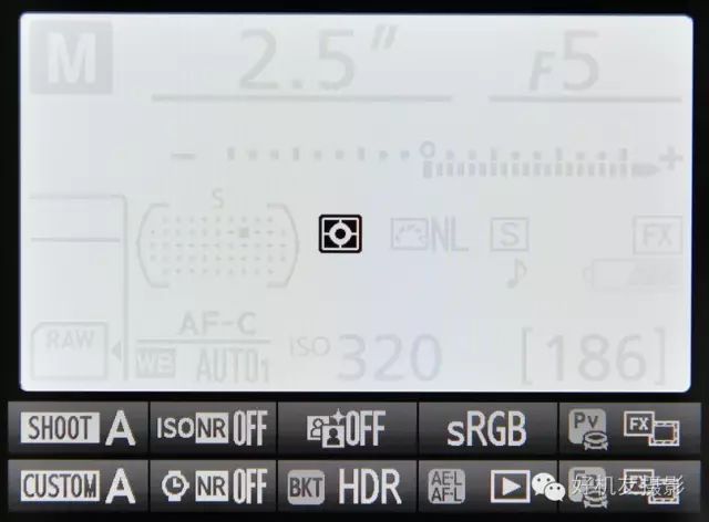 尼康d90测光模式图标图片
