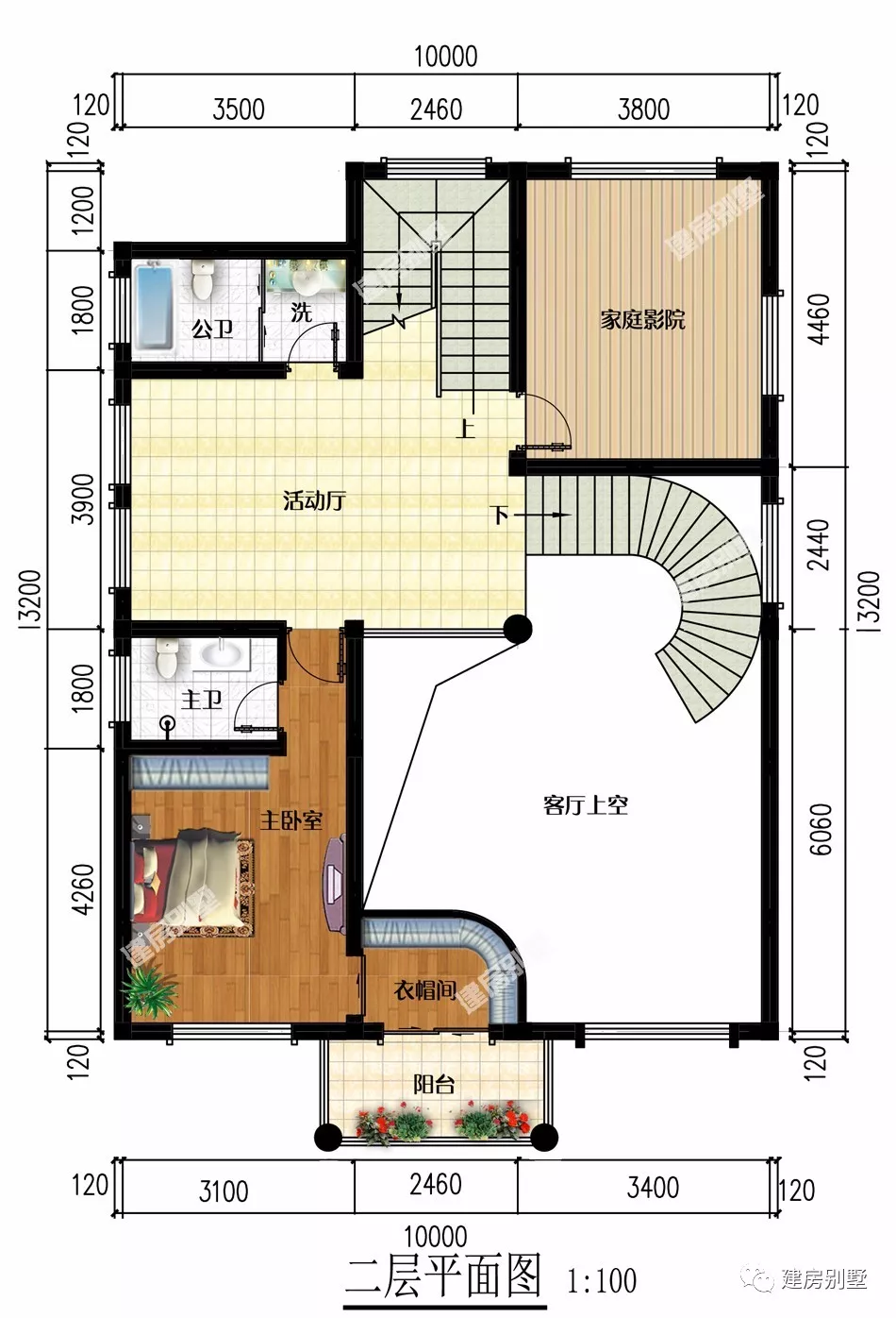 三棟最得江西人喜歡的農村自建房建上一棟秒變大戶人家