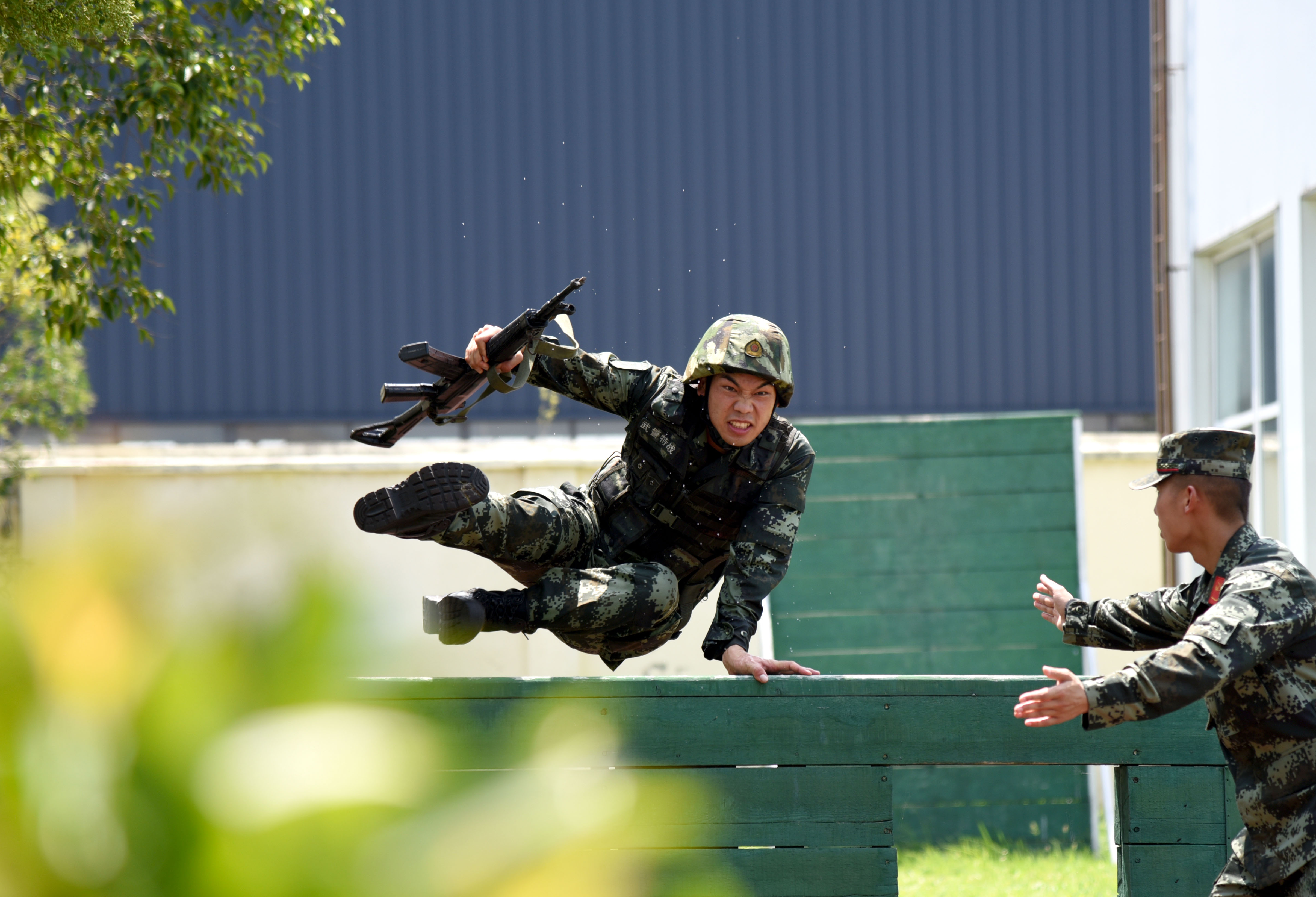 中国武警训练图片图片