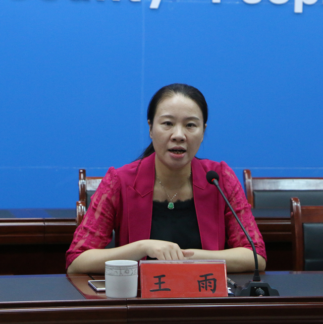 西峡县人民政府副县长王雨介绍了创建河南省公共文化服务体系示范区的