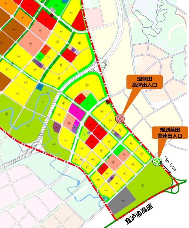 泸州城南片区规划来了!现代生态新城,27处学校用地!