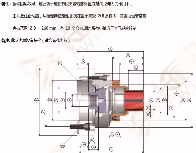 外涨夹具图纸图片