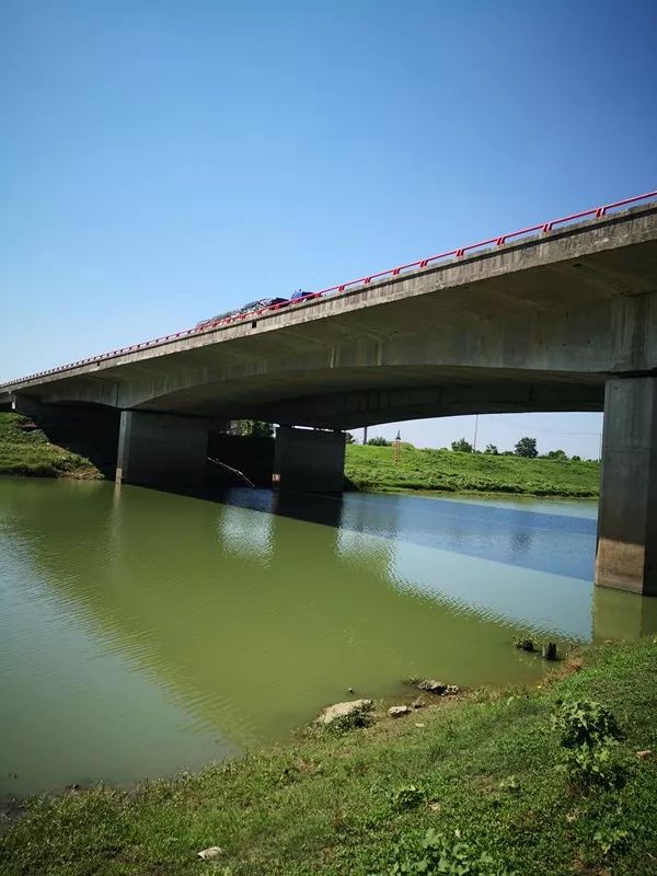 8月3日,璇璇溺亡处,宁杭高速大桥下的句容河河水清绿平缓,一如往常