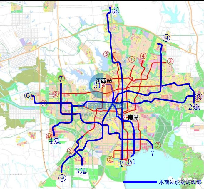 合肥地铁7号线延至巢湖市区官方确有规划市域线什么时候建不确定