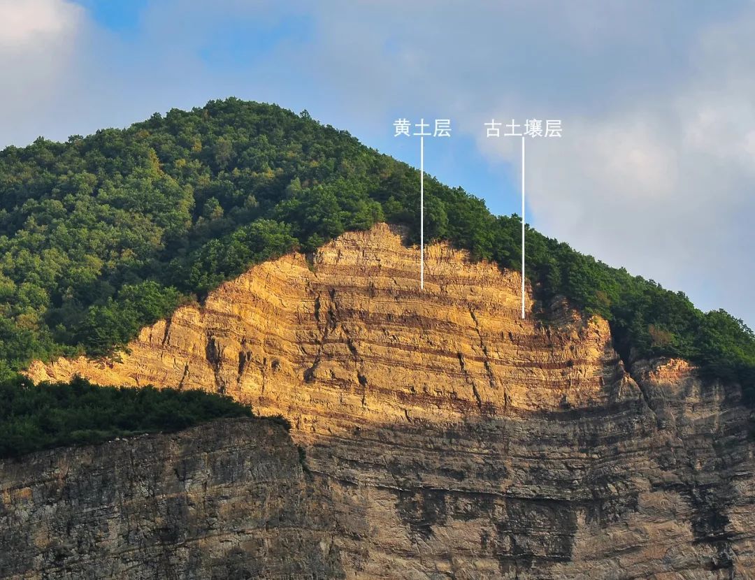 上覆帽状黄土地层,摄影师@张耘)包括城堡状的丹霞▼砾石众多的土层为