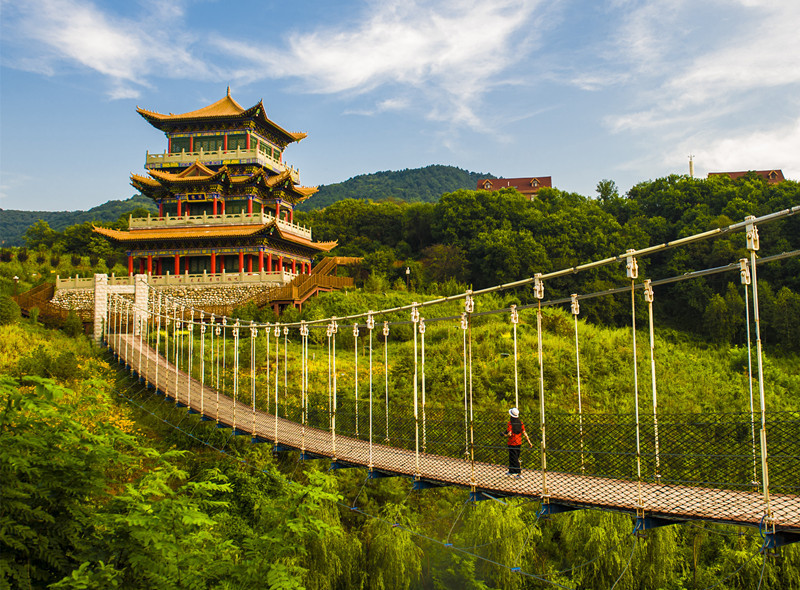 陕西黄龙县风景名胜区图片