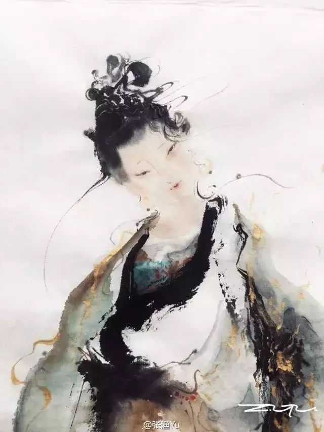 插画师张渔谁说画家的长相和才艺不成正比