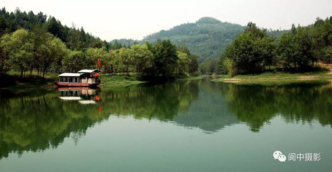 河溪水库风景图片