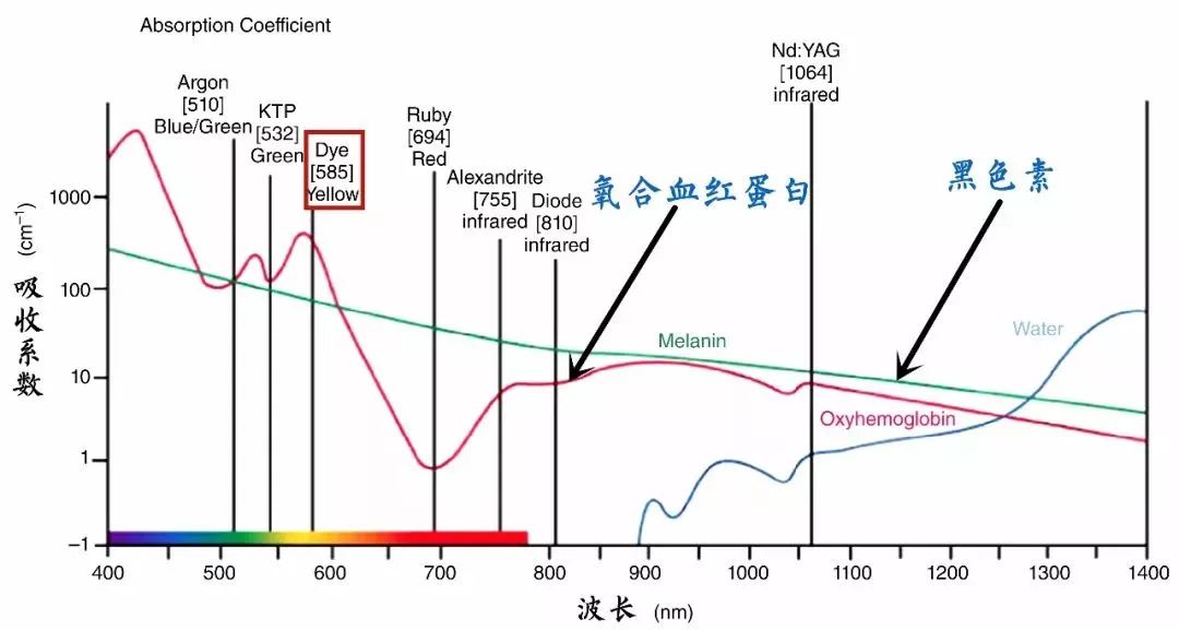 色素的吸收光谱图图片