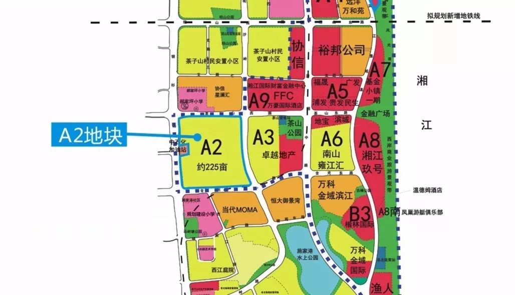 滨江新城a2地块挂网公示60万方城市综合体闪耀湖南金融中心