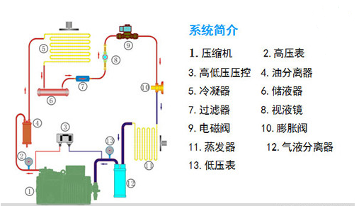 冷庫最低溫度可達到負幾十度冷庫製冷系統與冰箱製冷的區別