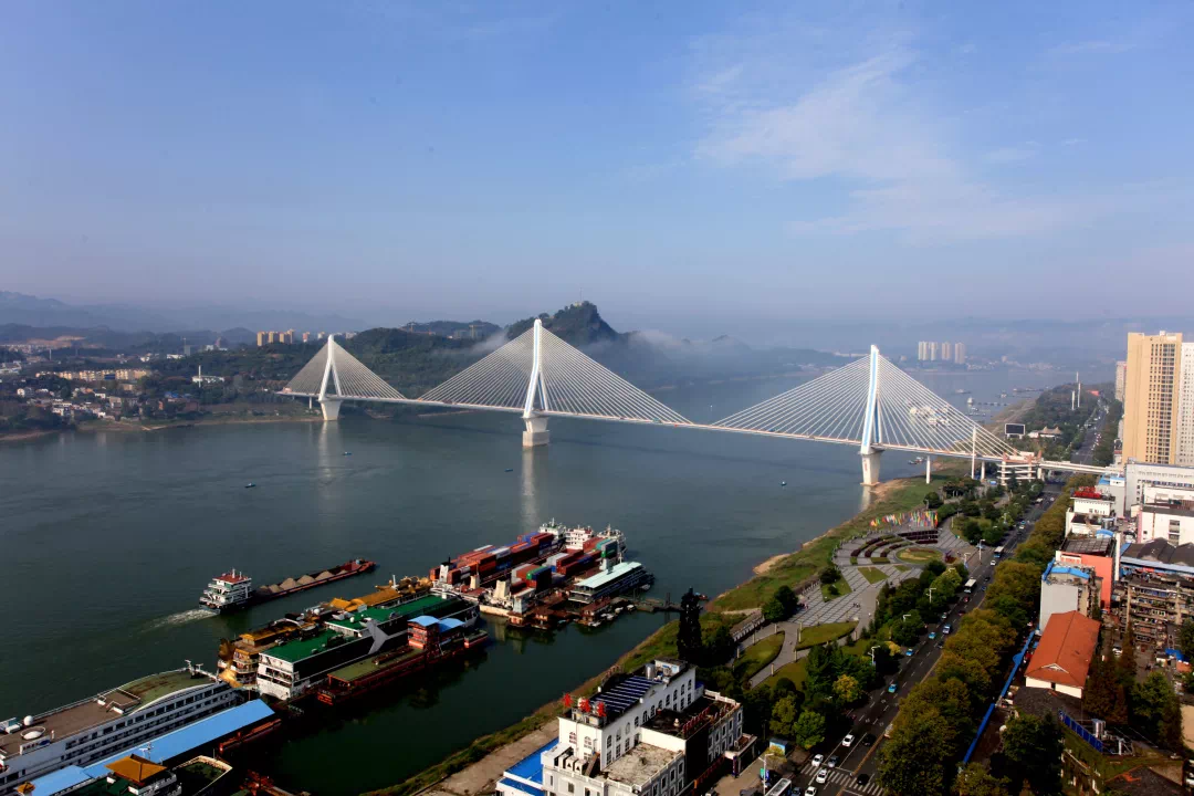 夷陵长江大桥图片图片