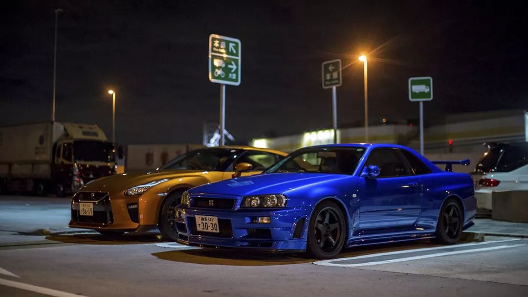 Nissan Skyline GTR r34 Tokyo Drift