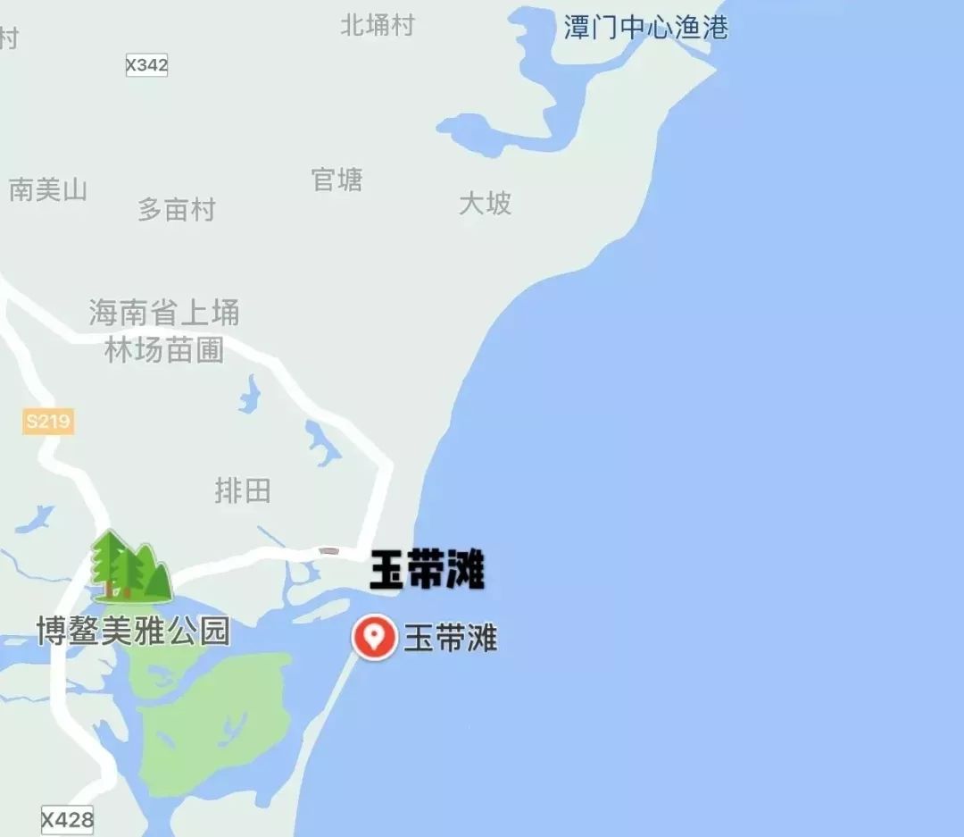 琼海市旅游景点地图图片