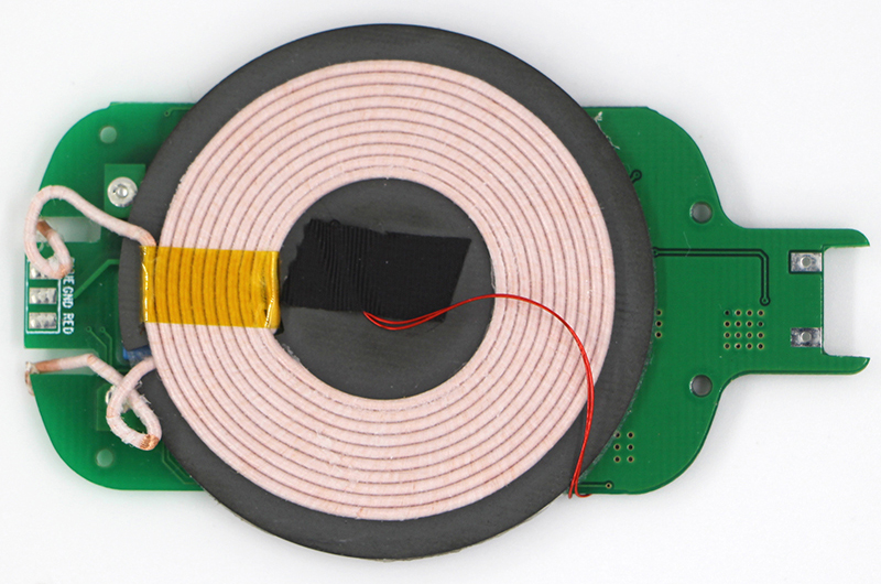 辦公桌面嵌入式手機無線充電器拆解利行者圖文報道