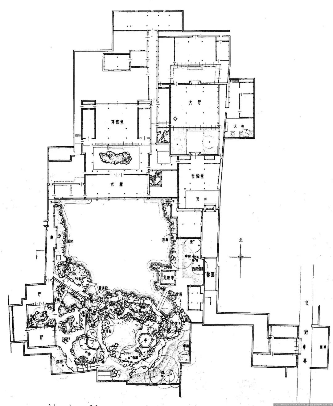 【5艺圃】【4网师园】【3留园】【2拙政园】【1 苏州古典园林分布图】