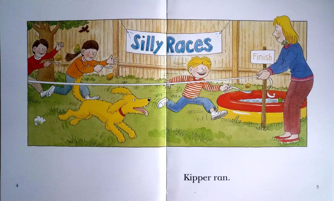 silly races 绘本讲解图片