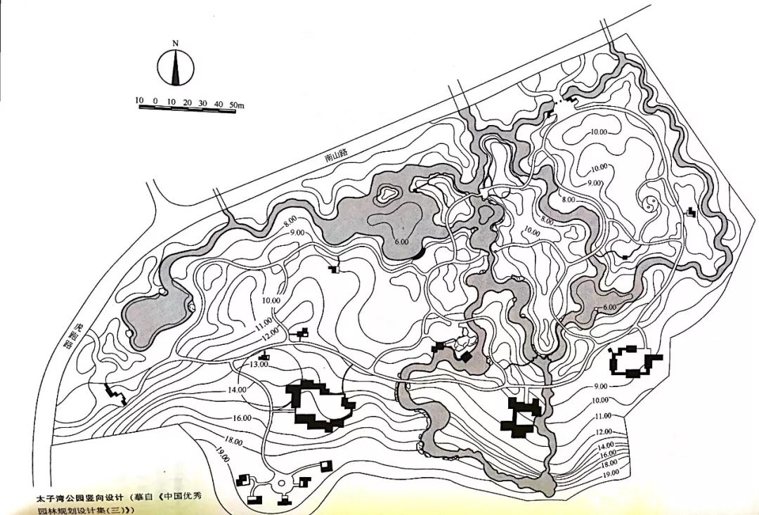 太子湾地形图图片