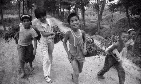 小时候的照片农村孩子图片