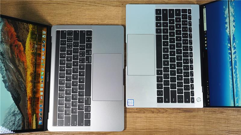 华为MateBook X Pro对比2018 MBP：谁有料