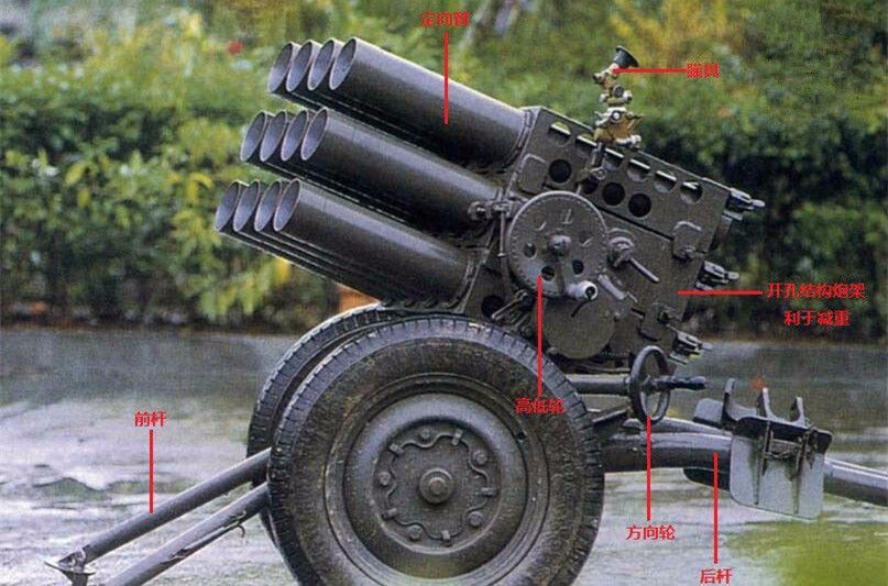 63式107毫米火箭炮最厉害的是火力猛烈