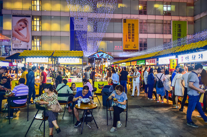 成都夜猫子夜市图片