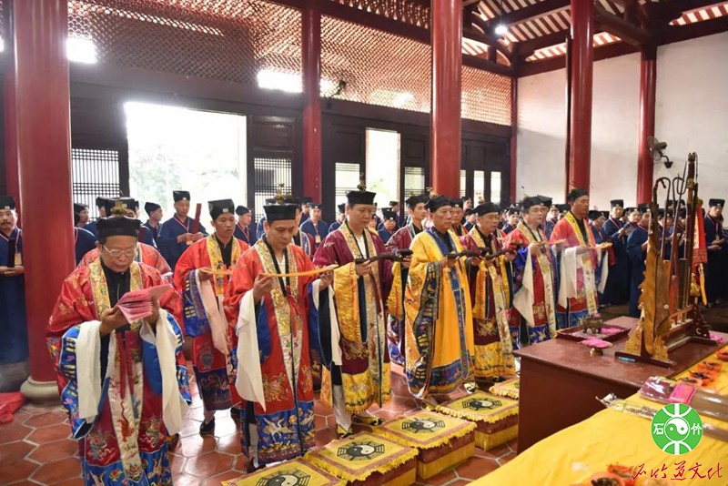 2018年福建省福州市正一派传度仪式在石竹山道院举行