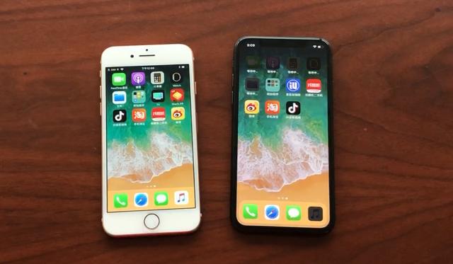 iphone8对比iphonex苹果最强双胞胎对决一路火花带闪电