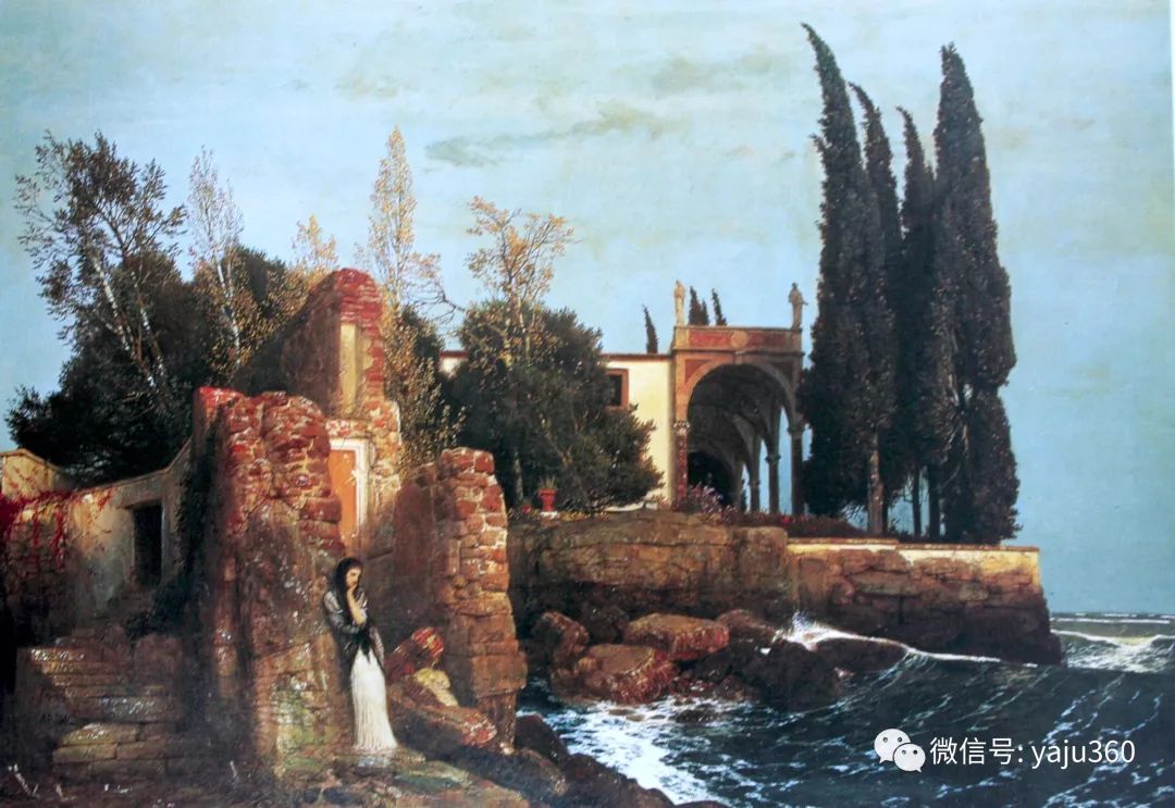 象征主义 瑞士画家arnold bocklin_阿诺德·勃克林