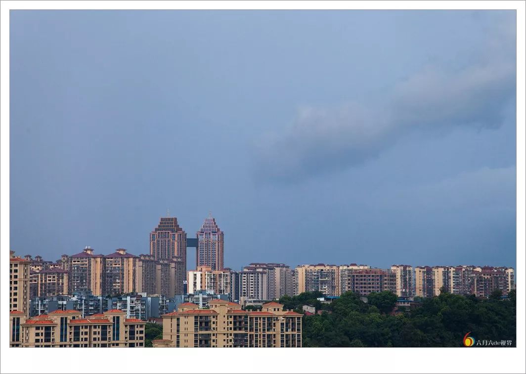 美極了!暴雨過後的城南_瀘州