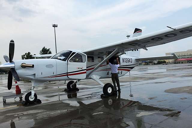 安达维尔机载制氧机通过北大荒通航大棕熊飞机测试