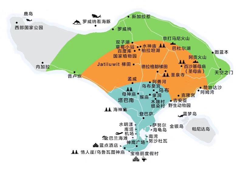 印尼千岛之国bali巴厘岛天空之门篇