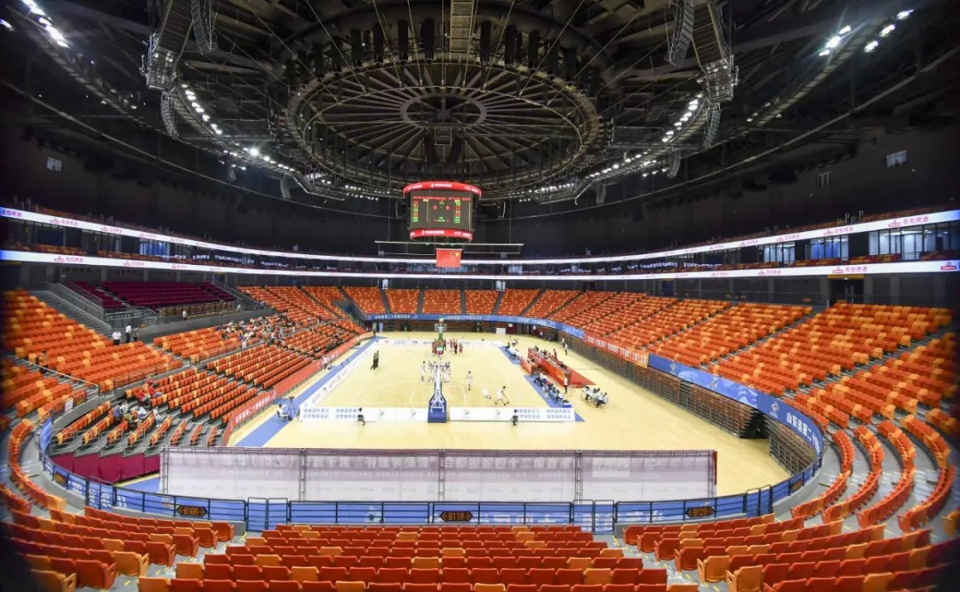 济南奥体中心篮球馆图片