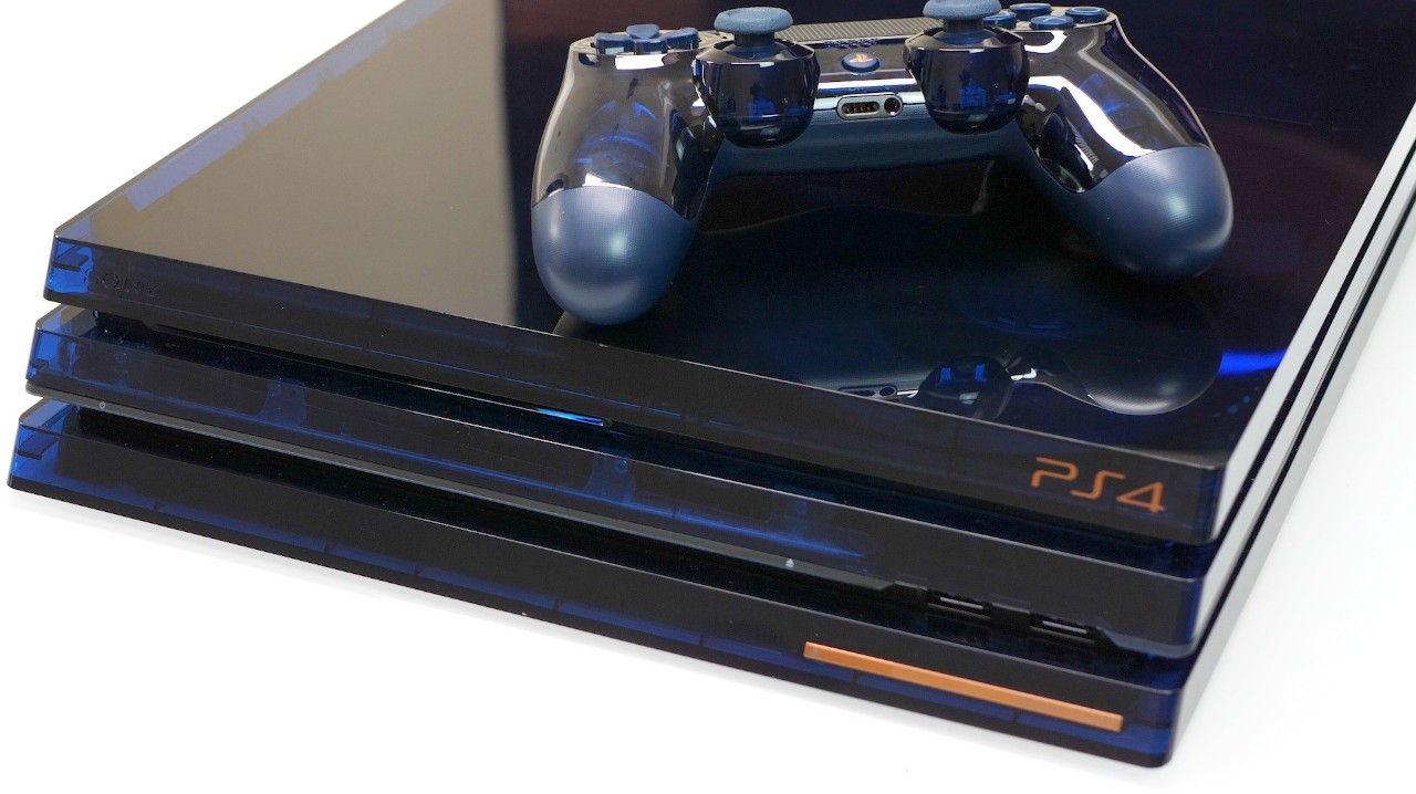 PlayStation五亿销量纪念版PS4 Pro开箱测评_手机搜狐网