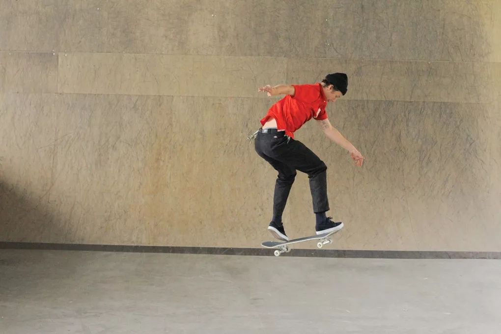 图文教学_frontsideollie