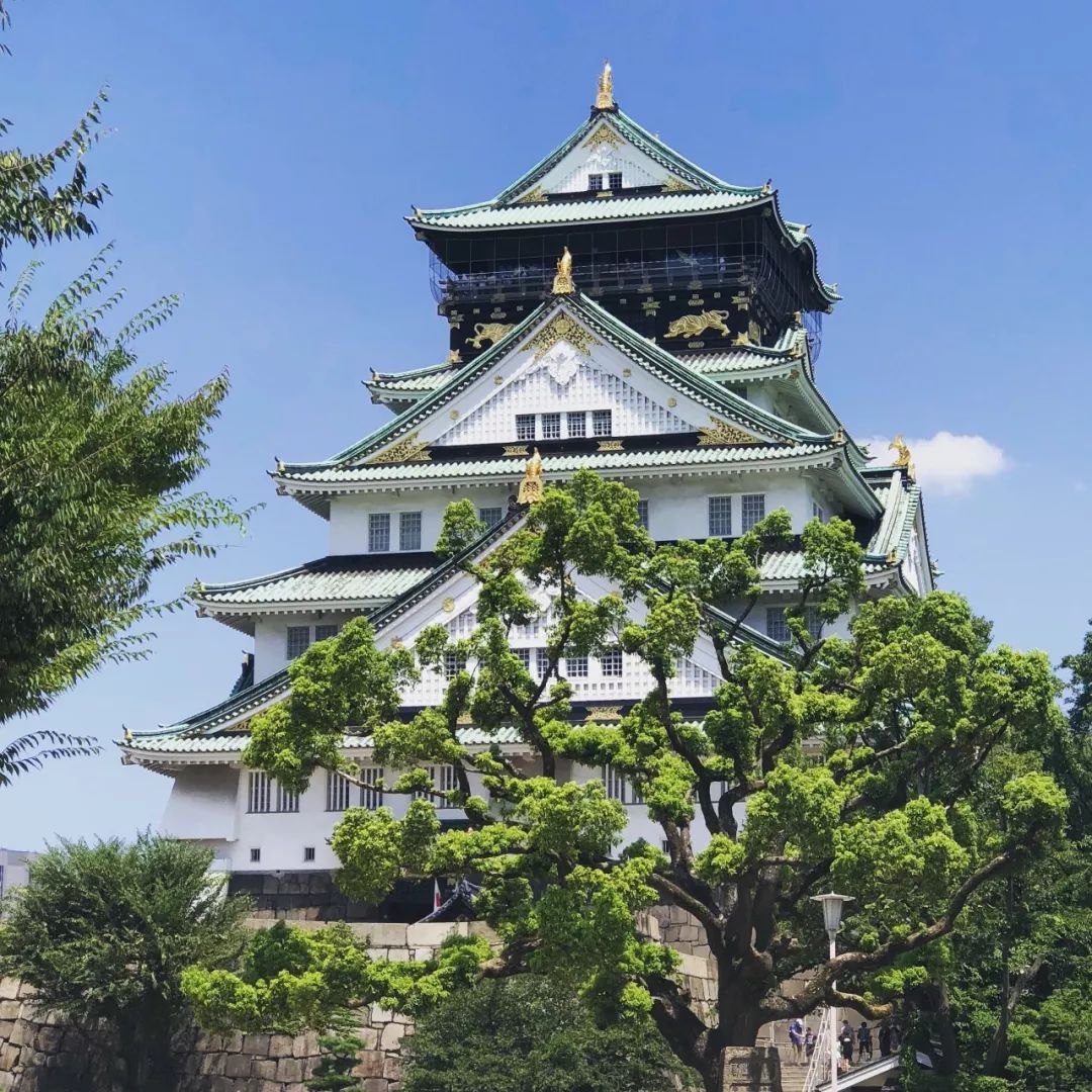 大阪城景點原計劃沒有在大阪停留的打算,但正值夏月,令無數少男少女