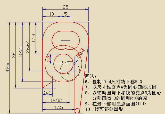 10組cad基礎練習圖,練好了,你也可以是大神!_製圖