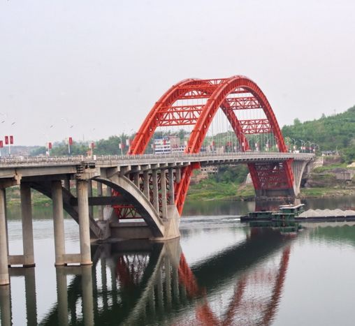 广安白塔大桥图片图片