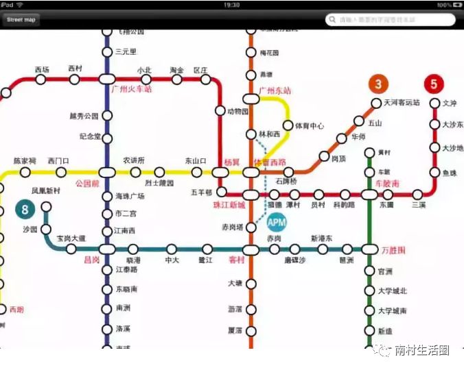 廣州地鐵規劃建三號線姐妹線往南直通番禺上班族有福了