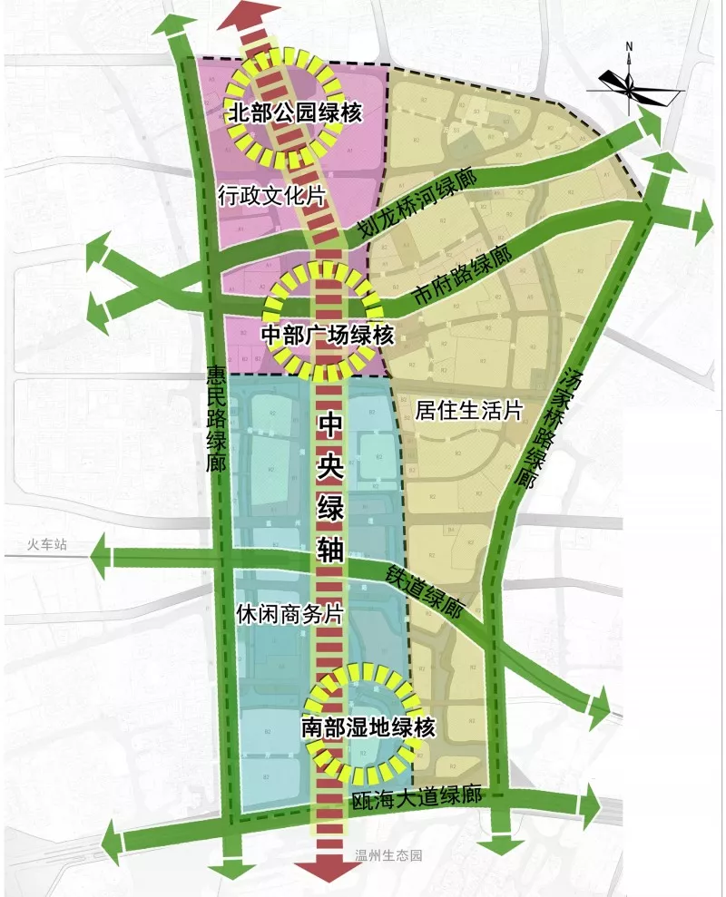 温州南湖新城规划图图片