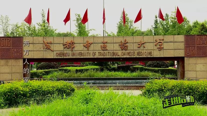 成都中医药大学大门图片