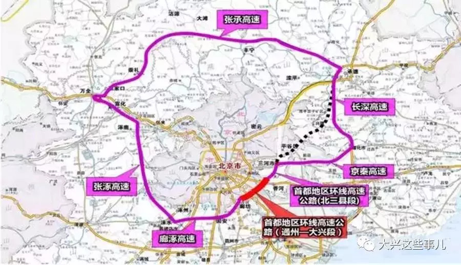 首都地區環線高速示意圖首都地區環線高速公路(g95)位於北京六環以