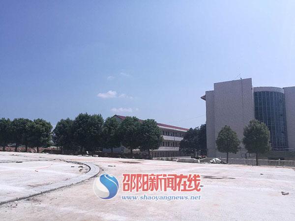 邵东县大禾塘街道黄陂桥中学便道将于八月底正式通车