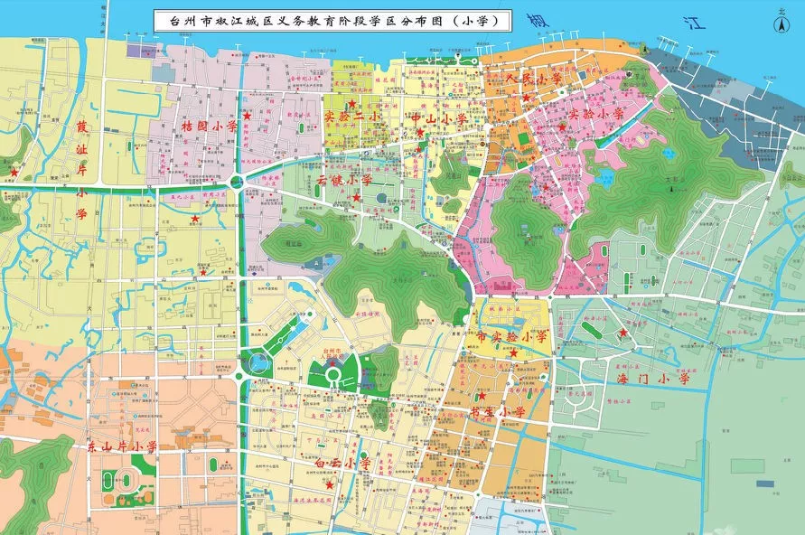 椒江学区划分图2021图片
