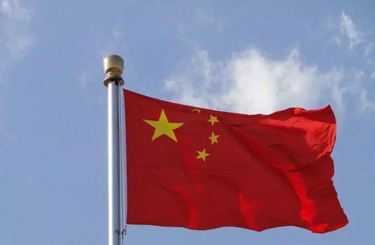 中国国旗的照片图片