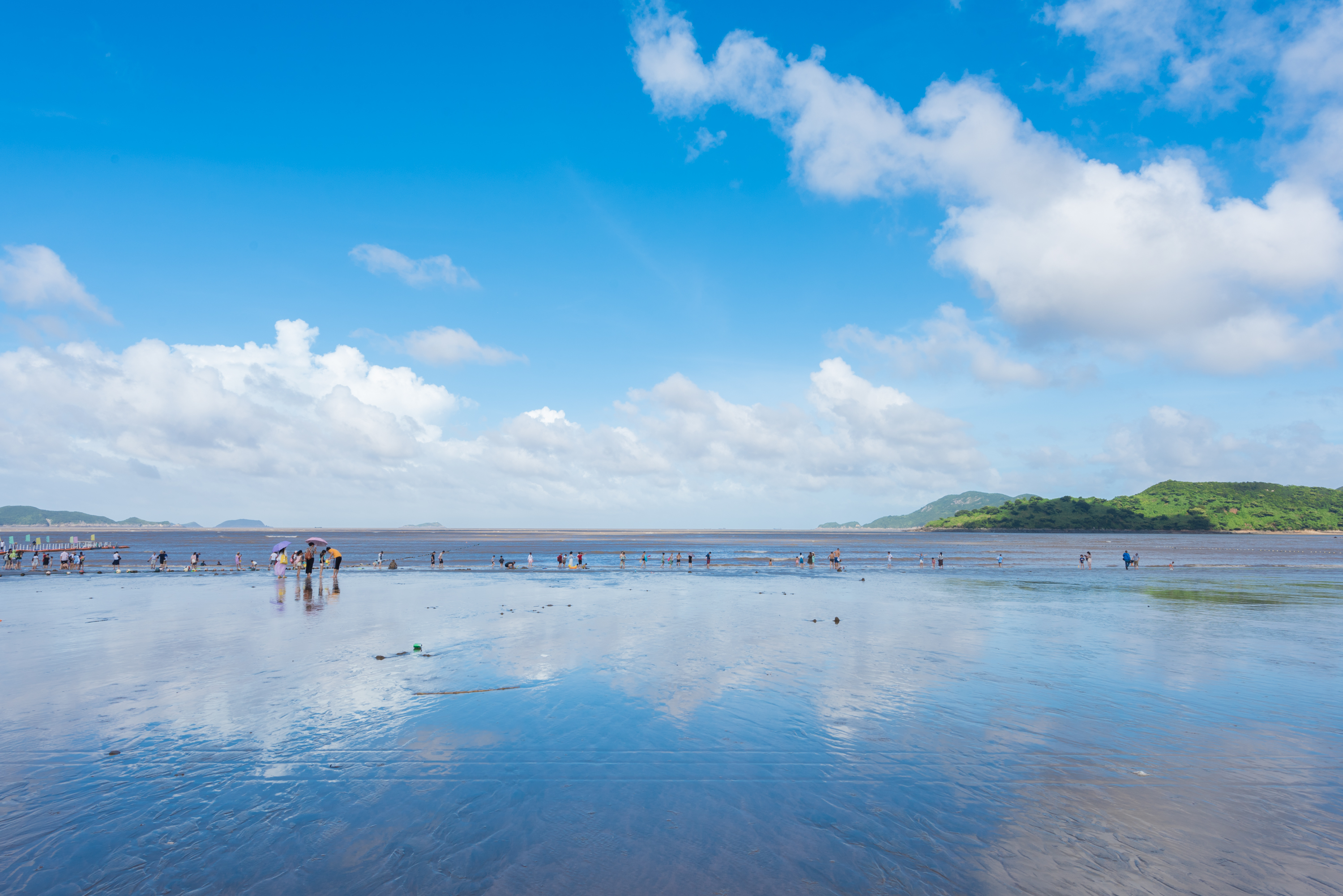 宁波海边一个低调的度假区,坐拥1800米沙滩适合避暑
