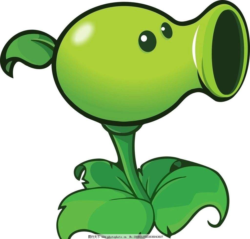 少儿创意美术豌豆荚因为喜欢植物大战僵尸所以爱上了豌豆