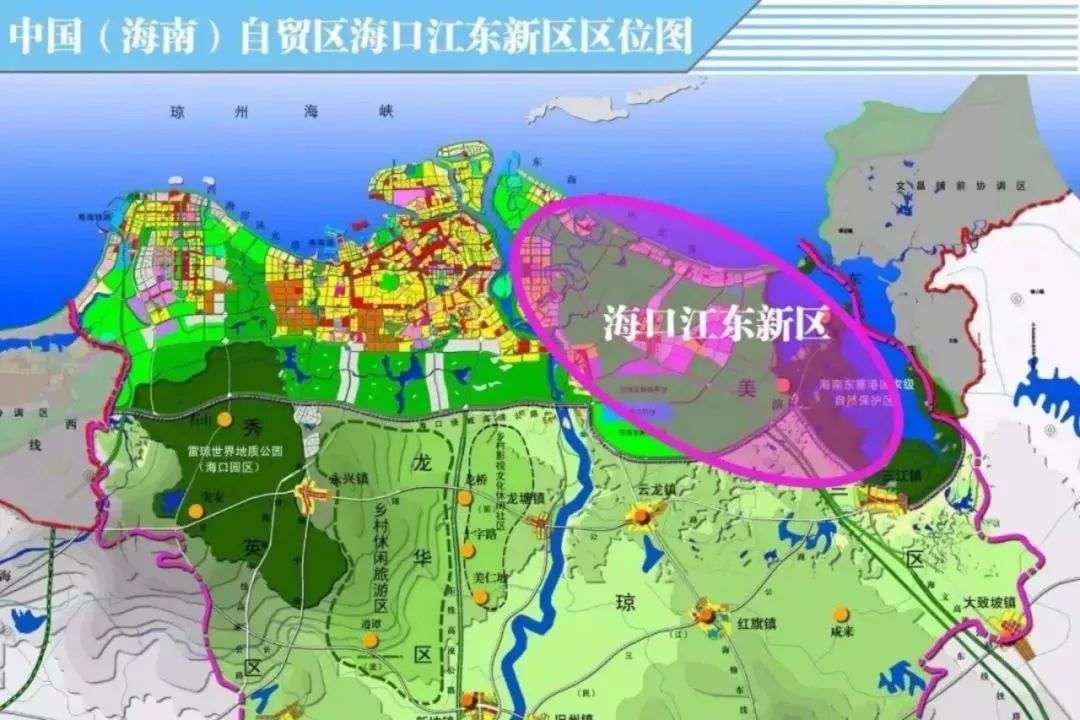 海口城市规划图2035图片